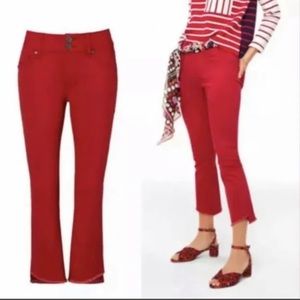 CAbi Hi Lo Crop Jeans 4